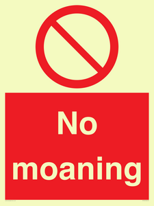 No Moaning